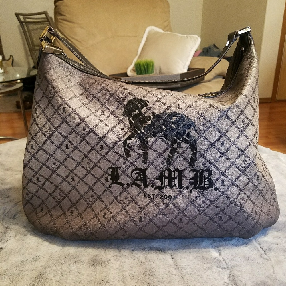 L.A.M.B. large purse